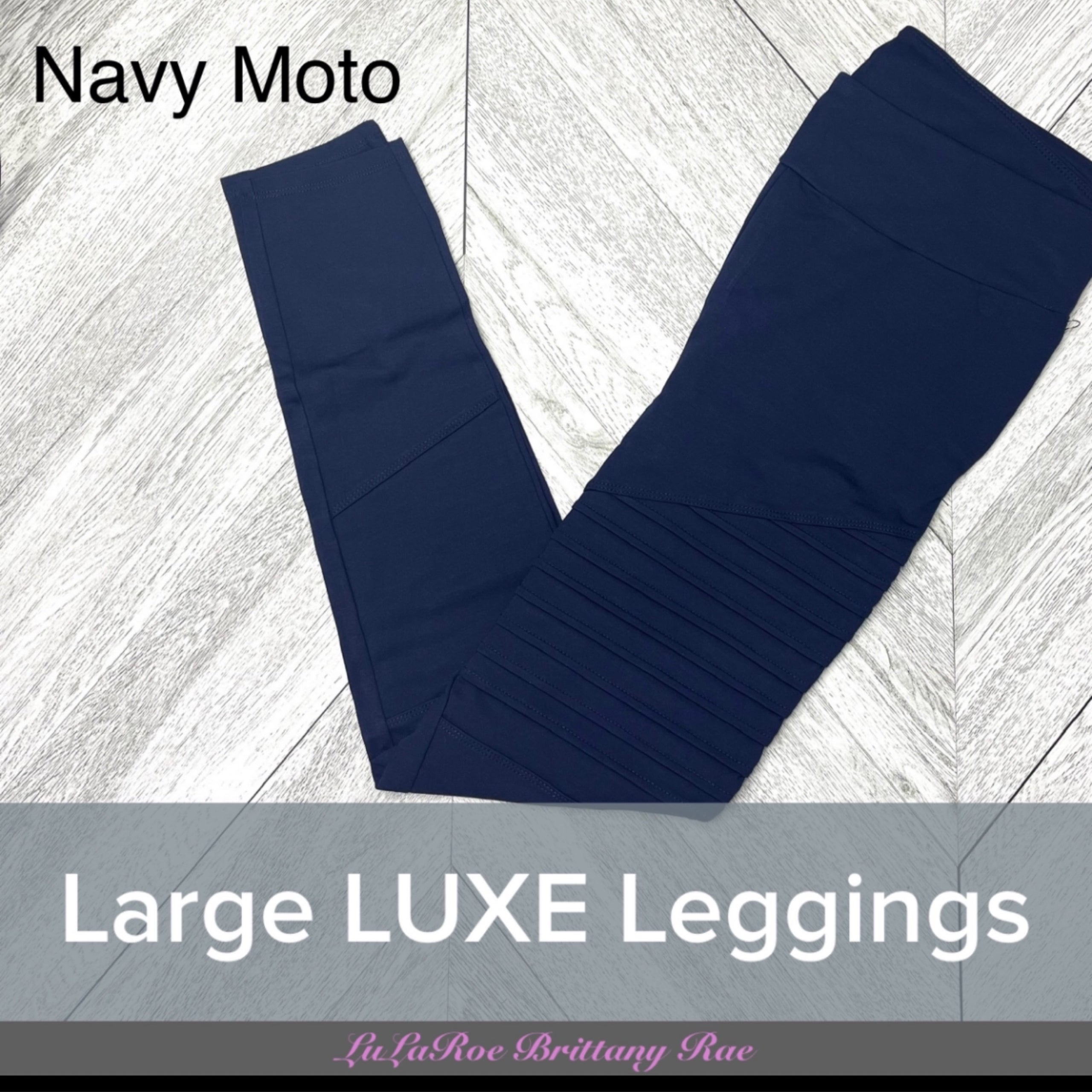 Luxe Moto Leggings L  LuLaRoe & Life.Styled by Brittany