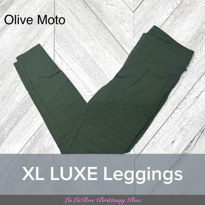 Luxe Moto Leggings XL  LuLaRoe & Life.Styled by Brittany
